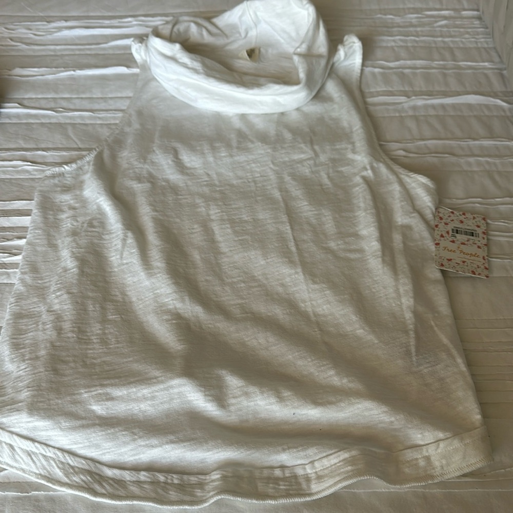 NWT cowl neck tank Free People
